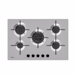 כיריים גז זכוכית לבנה 4 להבות אלקטרה Electra EMG100117W